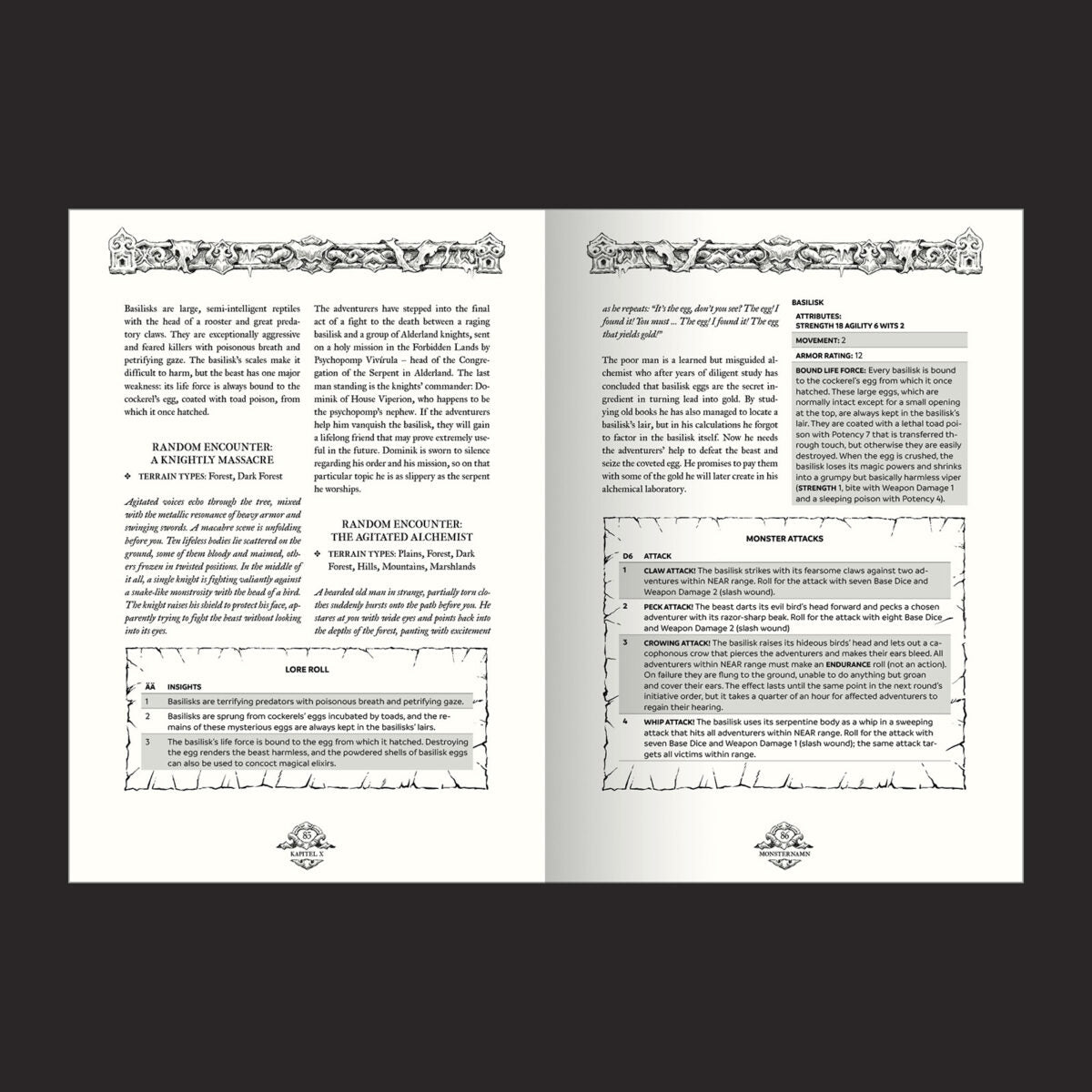 Forbidden Lands Book of Beasts