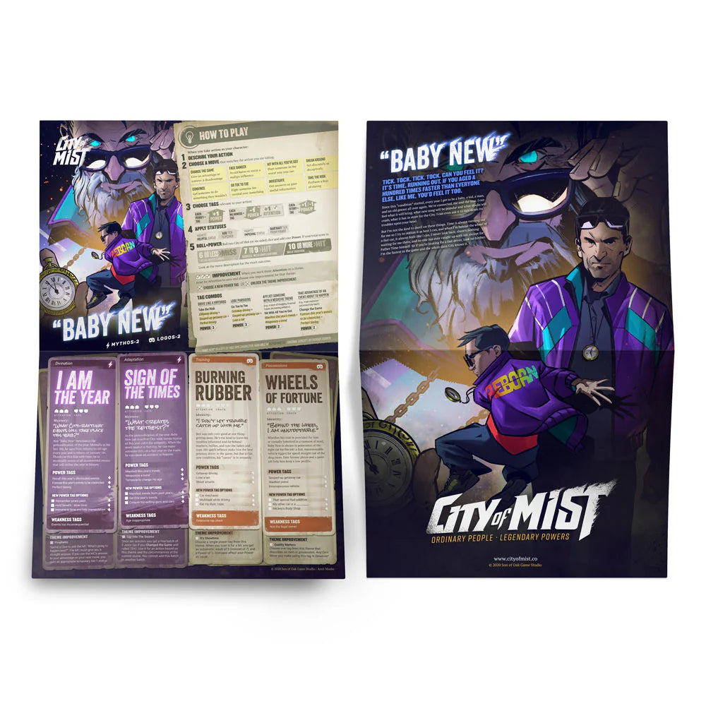 City of Mist Character Folio Pack 1