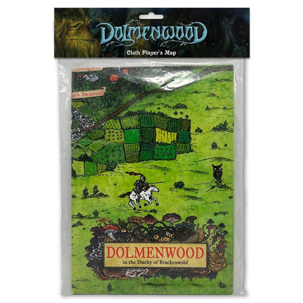 Dolmenwood Cloth Player's Map