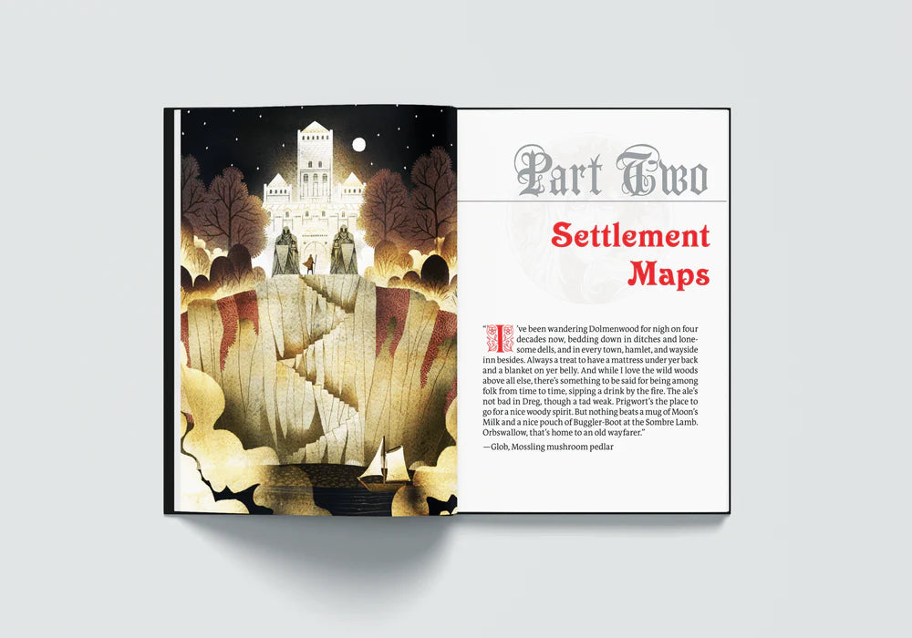 Dolmenwood Maps Book