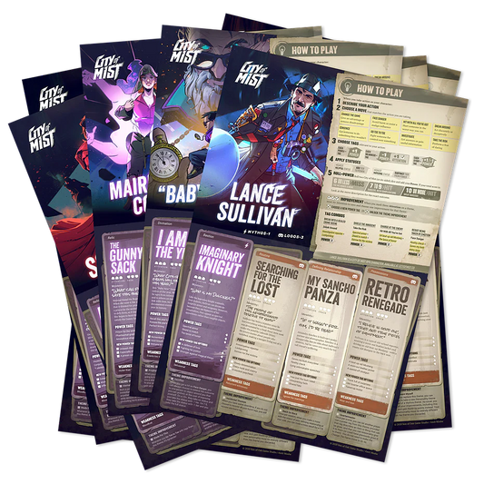 City of Mist Character Folio Pack 1