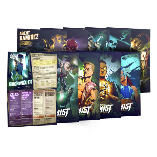 City of Mist Character Folio Pack 2