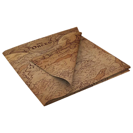 Legend in the Mist Cloth Map of the Dales