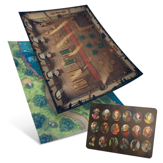 Legend in the Mist Scene Maps and Tokens