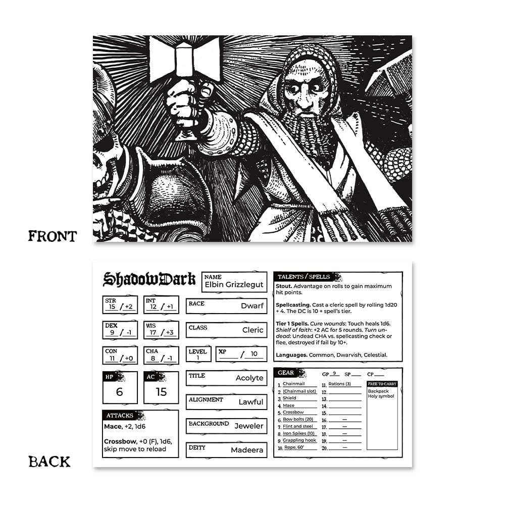 Shadowdark Quickstart Set