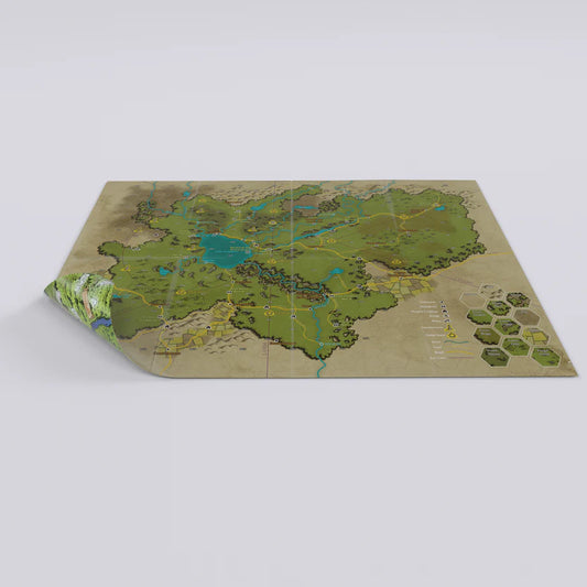Dolmenwood Double-Sided Player/Referee's Poster Map