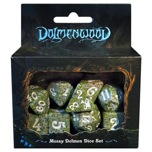 Dolmenwood Mossy Dolmen Dice Set