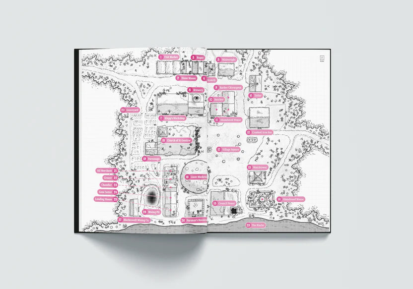 Dolmenwood Official Adventure Scenario: The Fungus That Came to Blackeswell