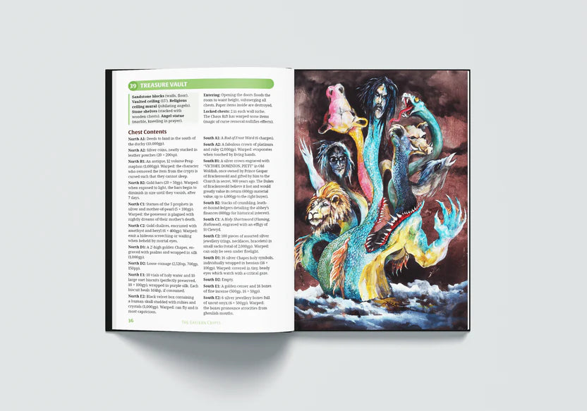 Dolmenwood Official Adventure Scenario: The Ruined Abbey of St Clewyd