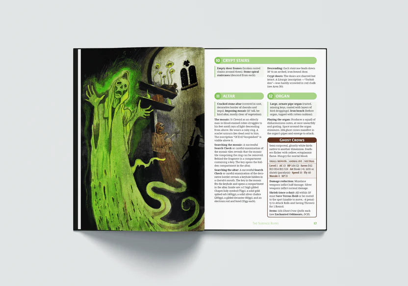 Dolmenwood Official Adventure Scenario: The Ruined Abbey of St Clewyd