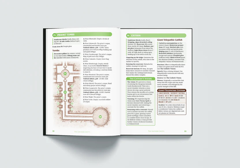 Dolmenwood Official Adventure Scenario: The Ruined Abbey of St Clewyd